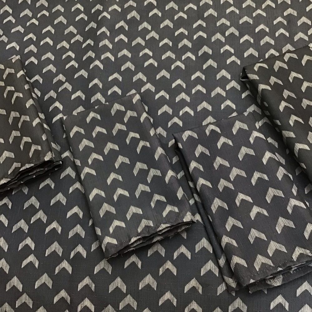 Simons Home Blue Prints Tablecloth And 4 Napkins 54x54 Kitchen Cloth Dining Room